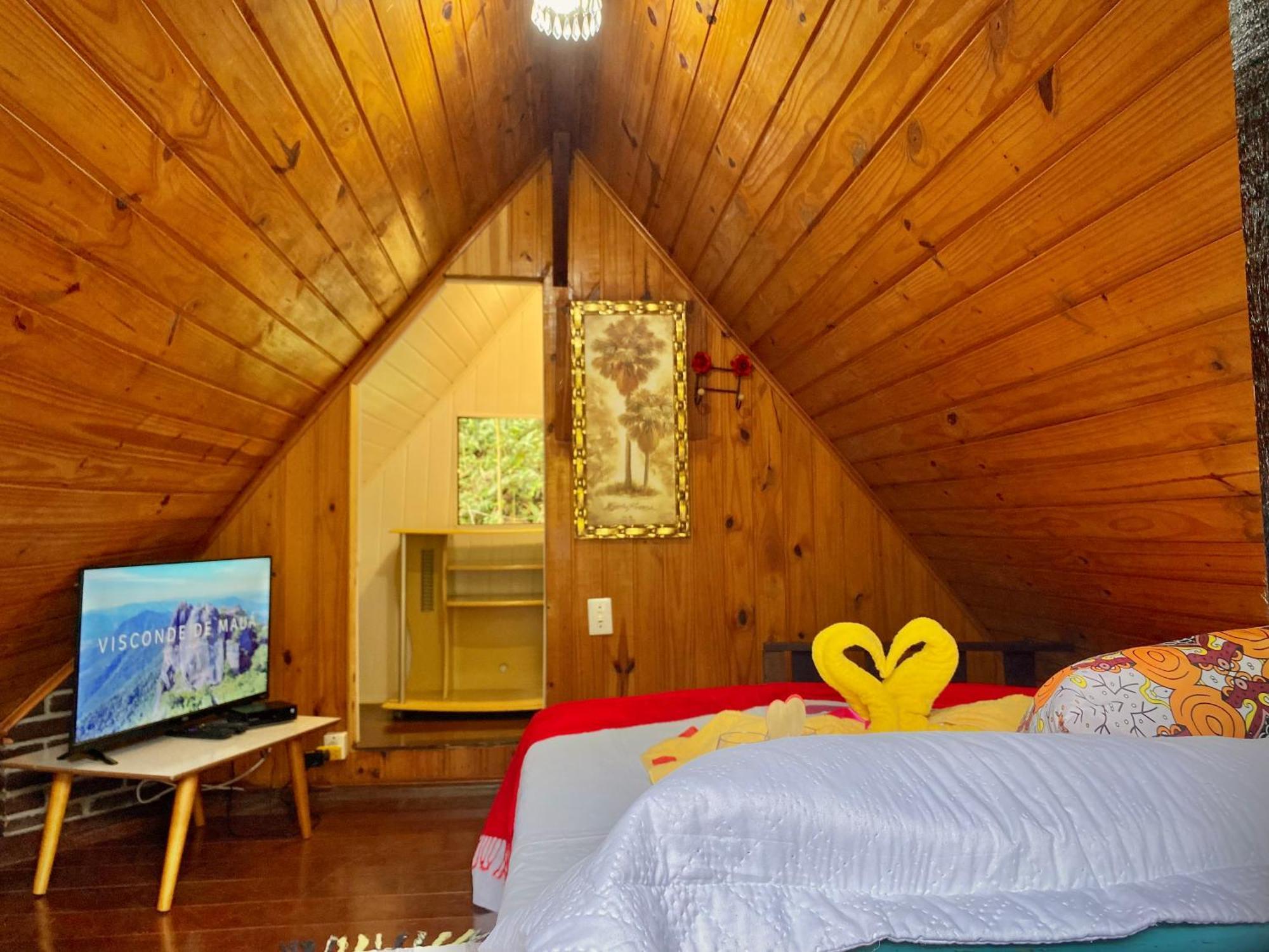 Ferienwohnung Chale 1 Alto Na Montanha, Com Lareira E Wi-Fi Visconde de Mauá Exterior foto